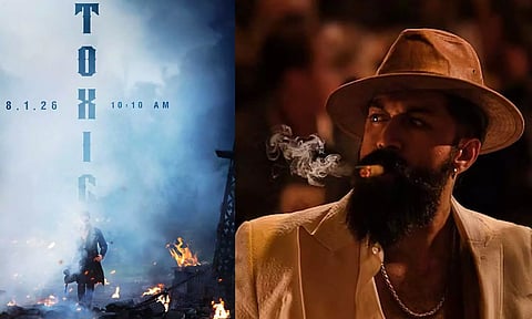 யாஷ்-ன் கதாபாத்திர பெயர் போஸ்டர் நாளை வெளியாகும் என டாக்சிக் படக்குழு அறிவிப்பு