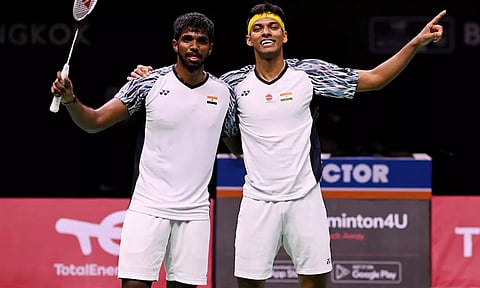 மலேசிய ஓபன் பேட்மிண்டன்: சாத்விக்-சிராக் ஜோடி 2வது சுற்றுக்கு முன்னேறியது