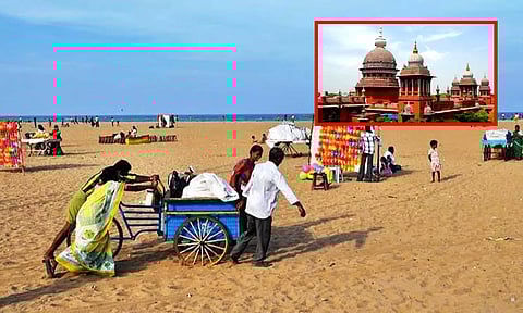 மெரினா கடற்கரையில் 300 கடைகளுக்கு மட்டுமே அனுமதி - மாநகராட்சிக்கு உயர்நீதிமன்றம் உத்தரவு