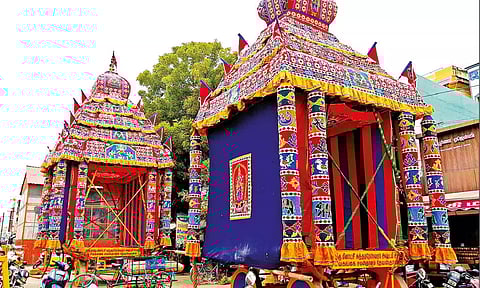 இறைவன் படியளந்த திருவிளையாடலை உணர்த்தும் மார்கழி அஷ்டமி சப்பர திருவிழா நாளை நடக்கிறது