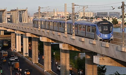 சென்னையில் இன்று போரூர்- வடபழனி இடையே மெட்ரோ ரெயில் சோதனை ஓட்டம்