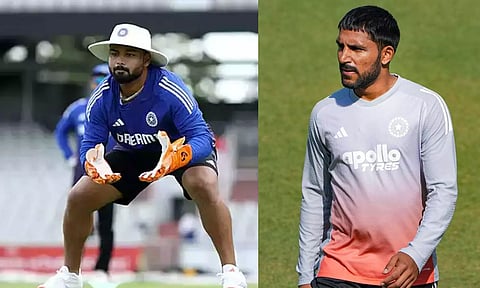 நியூசிலாந்துக்கு எதிரான ஒருநாள் தொடர்: ரிஷப் பண்ட் விலகல்... துருவ் ஜூரல் அணியில் சேர்ப்பு