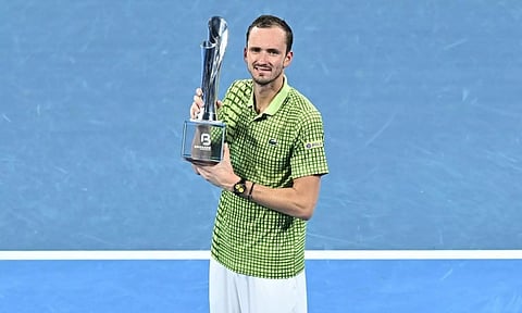 பிரிஸ்பேன் ஓபன் டென்னிஸ்: சாம்பியன் பட்டம் வென்றார் மெத்வதேவ்