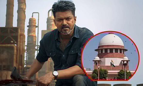 ஜனநாயகன் சென்சார் விவகாரம்: உச்சநீதிமன்றத்தில் மேல்முறையீடு செய்த படக்குழு