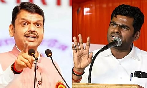 அண்ணாமலையின் கருத்தெல்லாம் சீரியஸா எடுத்துக்காதீங்க - மகாராஷ்டிரா முதலமைச்சர் பட்நாவிஸ்