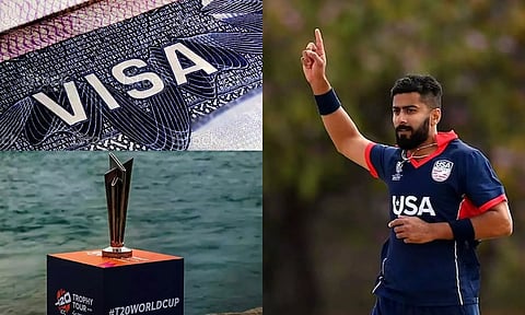 டி20 உலக கோப்பை: 4 அமெரிக்க வீரர்களுக்கு இந்திய விசா மறுப்பு - ஏன் தெரியுமா?