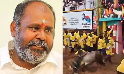 பாலமேடு ஜல்லிக்கட்டு உதயநிதிக்காக நடத்தப்பட்டதா?- ஆர்.பி.உதயகுமார் கேள்வி