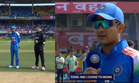 நியூசிலாந்துக்கு எதிரான 3வது ஒருநாள் போட்டி: டாஸ் வென்ற இந்தியா பந்துவீச்சு தேர்வு