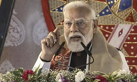 மக்களின் நம்பிக்கையை காங்கிரஸ் இழந்துவிட்டது- அசாம் கூட்டத்தில் பிரதமர் மோடி பேச்சு