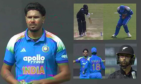 3 போட்டிகளிலும் கான்வேயை வீழ்த்திய ஹர்ஷித் ராணா