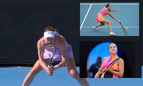 ஆஸ்திரேலியா கிராண்ட்ஸ்லாம்: 2-வது சுற்றில் சபலென்கா, ஸ்விட்டோலினா- அலெக்சாண்ட்ரோவா அதிர்ச்சி தோல்வி