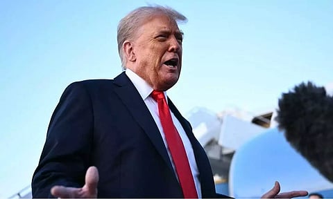 கிரீன்லாந்து விவகாரம்: ஐரோப்பிய நாடுகள் மீது 100% புதிய வரிகளை விதிப்பேன் - டிரம்ப் மிரட்டல்