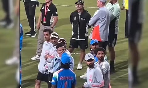 VIDEO: கம்பீரை கலாய்த்த ரசிகர்கள்- விராட் கோலி கொடுத்த ரியாக்ஷன் வைரல்