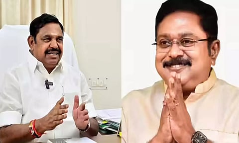 கூட்டணிக்கு வரவேற்ற எடப்பாடி பழனிசாமி - நன்றி தெரிவித்த டிடிவி தினகரன்