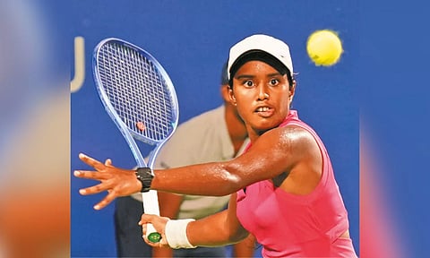 ஆஸ்திரேலிய ஓபன்: ஜூனியர் தகுதி சுற்றில் அசத்திய தமிழக வீராங்கனை