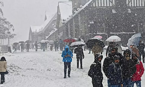 VIDEO: ஜம்மு காஷ்மீரை போர்த்திய பனி.. விடாது பொழியும் வெள்ளை மழை!