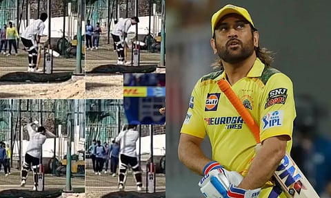 ஐபிஎல் 2026: தீவிர பயிற்சியில் எம் எஸ் தோனி: வைரலாகும் வீடியோ