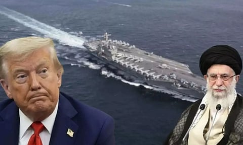 வெனிசுலாவை விட பெரிய தாக்குதல்.. ஈரான் நோக்கி செல்லும் மிகப்பெரிய அமெரிக்க கடற்படை - டிரம்ப் எச்சரிக்கை