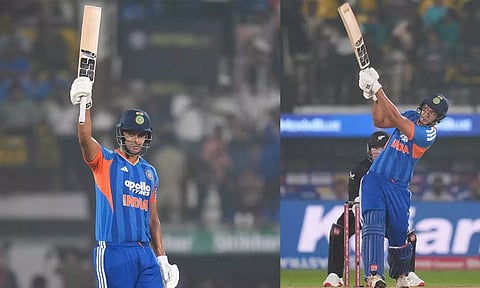 அதிவேக அரைசதம்: புதிய சாதனை படைத்த சிவம் துபே