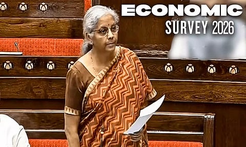 பொருளாதார ஆய்வறிக்கை: 2026ல் 7.4% பொருளாதார வளர்ச்சி - நிர்மலா சீதாராமன்