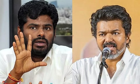 நிருபர் மீது தாக்குதல்..!- அண்ணாமலை, த.வெ.க. கண்டனம்