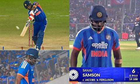 நியூசிலாந்துக்கு எதிரான கடைசி டி20 போட்டி: சொந்த ஊரிலும் சொதப்பிய சஞ்சு சாம்சன்