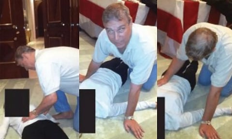 தரையில் கிடக்கும் பெண்.. தகாத முறையில் பிரிட்டன் முன்னாள் இளவரசர் ஆண்ட்ரு - புதிய எப்ஸ்டீன் கோப்புகள்