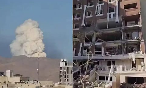 ஈரானின் பிரதான துறைமுக நகர கட்டிடத்தில் பயங்கர வெடிப்பு - பரபரப்பு சம்பவம்