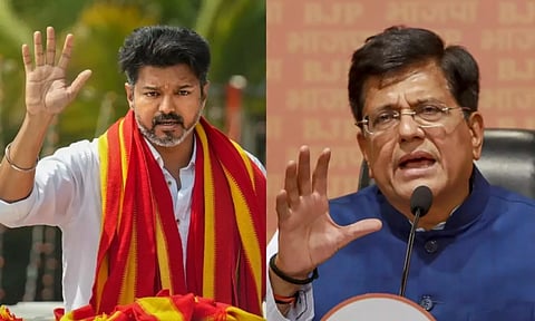 த.வெ.க.வுடன் கூட்டணியா?.. பியூஷ் கோயல் விளக்கம் - விஜய் குறித்து கருத்து