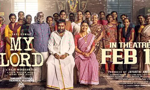 பிப்.13ல் வெளியாகிறது சசிகுமாரின் 'My Lord'!