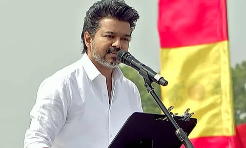 ஆட்சி பீடத்தைக் கைக்கொள்ளும் ஜனநாயக இலக்கை உறுதியாக வெல்வோம் - த.வெ.க. தலைவர் விஜய்