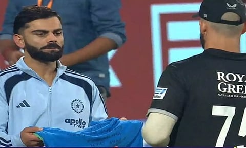 நான் வியந்து பார்க்கும் ஒருவர்- கோலிக்கு புகழாரம் சூட்டிய நியூசிலாந்து வீரர்