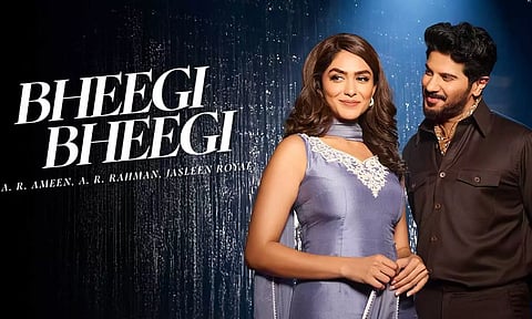 துல்கர் சல்மான் - மிருணாள் தாக்கூர் இணைந்து நடித்துள்ள ஆல்பம் பாடல் வெளியீடு