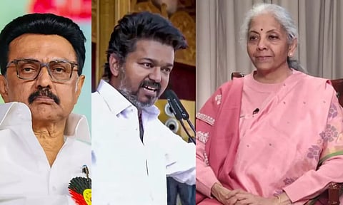 விஜய்யைப் பார்த்து தி.மு.க. பயப்படுகிறது- நிர்மலா சீதாராமன்