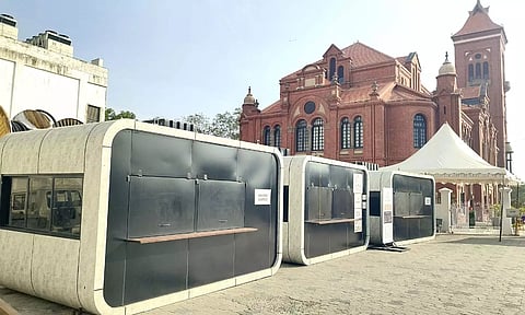 விக்டோரியா மகாலை காண வரும் பொதுமக்களுக்கு நவீன அறைகள்- காத்திருந்து பார்க்க சிறப்பு ஏற்பாடு