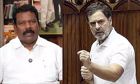 நாடாளுமன்றத்தில் ராகுல் காந்தி பேச்சை தடை செய்ததற்கு கடும் கண்டனம் - செல்வப்பெருந்தகை