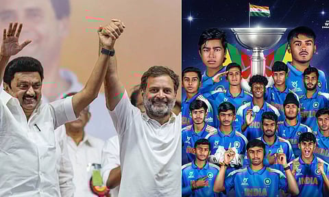6வது முறையாக U19 உலகக்கோப்பை வென்ற இந்தியா - ராகுல் காந்தி, முதலமைச்சர் மு.க.ஸ்டாலின் வாழ்த்து