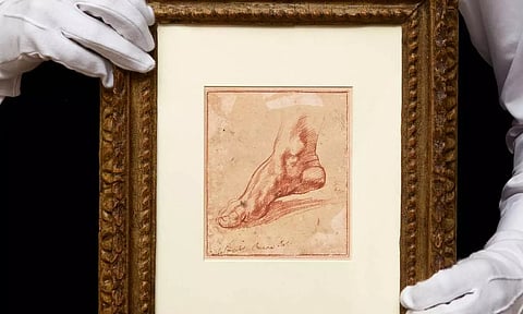 அமெரிக்காவில் ரூ.225 கோடிக்கு ஏலம் போன சிறிய ஓவியம்