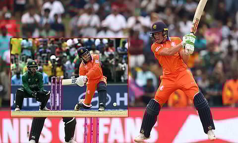டி20 உலகக் கோப்பை: பாகிஸ்தானுக்கு 148 ரன்கள் இலக்கு நிர்ணயித்தது நெதர்லாந்து