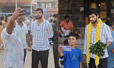 திருவண்ணாமலை அண்ணாமலையார் கோவிலில் வாஷிங்டன் சுந்தர் சாமி தரிசனம்!