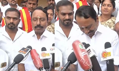 விசில் அடித்து இடையூறு செய்த தவெகவினர்... செங்கோட்டையன் கொடுத்த ரியாக்ஷன்!