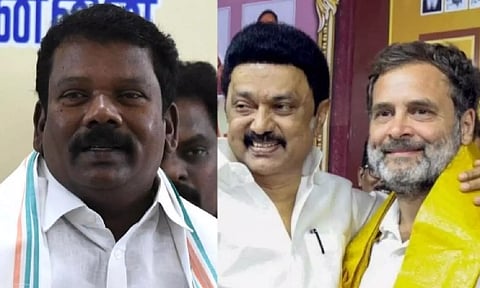 'ஆட்சியில் பங்கும், கேட்கும் தொகுதிகளை தரும் பெரிய மனமும் தி.மு.க. தலைவருக்கு உள்ளது' - செல்வப்பெருந்தகை