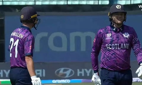 டி20 உலகக் கோப்பை 2026: முதல் அணியாக 200+ ரன்கள் குவித்த ஸ்காட்லாந்து