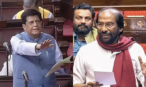 மத்திய அமைச்சர் பியூஷ் கோயலுக்கு எதிராக உரிமை மீறல் நோட்டீஸ் தாக்கல் செய்த திருச்சி சிவா