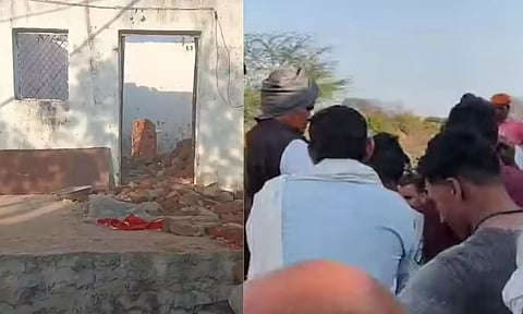 ம.பி.யில் கோயில் மேற்கூரை இடிந்து விழுந்து 3 சிறுமிகள் உயிரிழப்பு.. 6 பேர் படுகாயம்