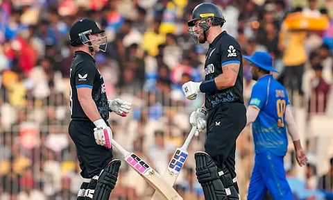 உலகக் கோப்பையில் அதிக ரன்கள் பார்ட்னர்ஷிப்: சாதனை படைத்த நியூசிலாந்து