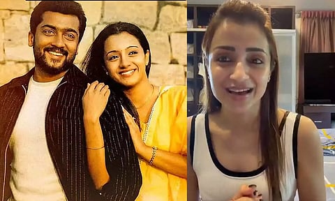 'மௌனம் பேசியதே' படம் ரீ-ரிலீஸ் ஆவதை ஒட்டி வீடியோ வெளியிட்ட நடிகை திரிஷா