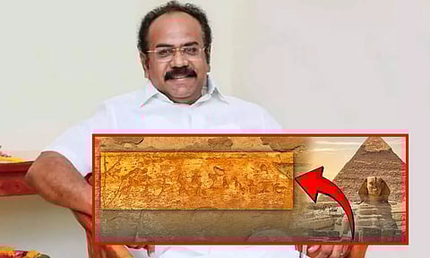 எகிப்து பிரமிடு கல்லறைகளில் தமிழ் வணிகரின் பெயர் - நிதியமைச்சர் தங்கம் தென்னரசு பெருமிதம்