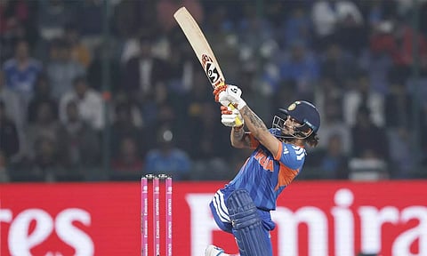 டி20 உலகக்கோப்பை: நமீபியாவிற்கு எதிரான போட்டியில் அதிவேக அரைசதம் அடித்த இஷான் கிஷன்