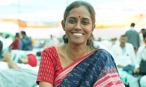 அ.தி.மு.க.-பா.ஜ.க-வின் சதியை முதலமைச்சர் மு.க.ஸ்டாலின் வெற்றிகரமாக முறியடித்துள்ளார்- ஜோதி மணி வரவேற்பு